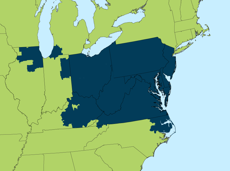 PJM Territory Served   20160112 Current Territory Served.ashx